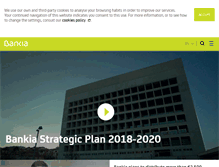Tablet Screenshot of bankia.com