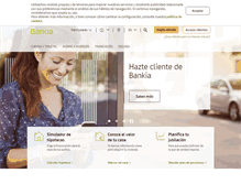 Tablet Screenshot of bankia.es
